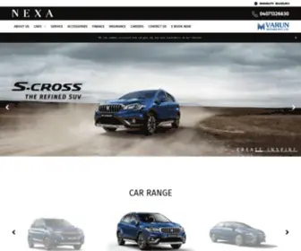 Nexaofsainikpuri.com(NEXA Car Showroom in Sainikpuri) Screenshot