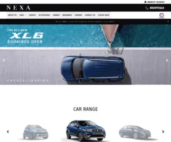 Nexaofsanawadroadkhargone.com(Nimar Motors) Screenshot