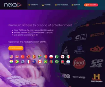 Nexatv.co(Premium IPTV Subscription) Screenshot