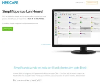 Nexcafe.com.br(Gerenciador de Lan House Gr) Screenshot