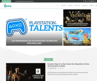 Nexel.es(Videojuegos, Noticias, Artículos y análisis de juegos) Screenshot