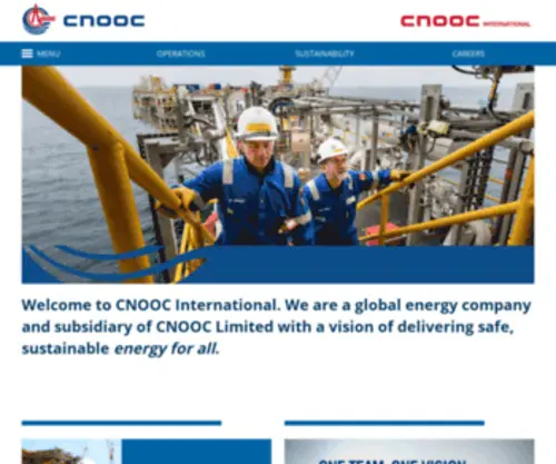 Nexencnoocltd.com(A global energy leader with an exciting future) Screenshot