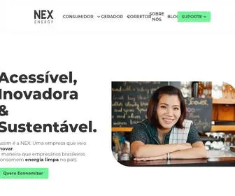 Nexenergy.com.br(NEX Energy) Screenshot