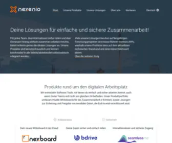Nexenio.com(Nexenio) Screenshot