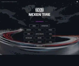 Nexentire.co.kr(NEXEN TIRE) Screenshot