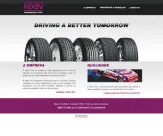 Nexentire.com.br(Nexen Tire) Screenshot