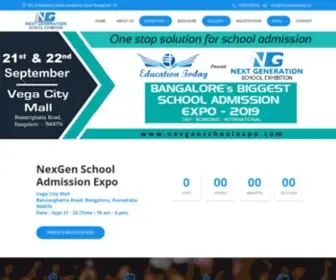 Nexgenschoolexpo.com(Nexgen school expo and exhibition) Screenshot