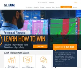 Nexgent3.com(Day Trading Software) Screenshot