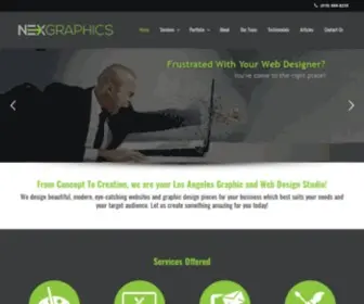 Nexgraphics.com(Website Design & Graphic Design) Screenshot