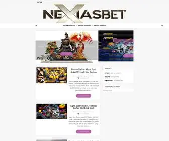 Nexiasjokergaming.com(Website Agen JOKER123 GAMING Resmi Terpercaya) Screenshot