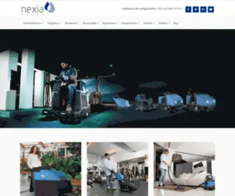 Nexiavital.com(Hidrolimpiadoras limpieza industrial) Screenshot