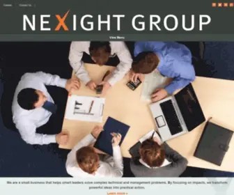 Nexightgroup.com(Technical and Management Problem Solving) Screenshot