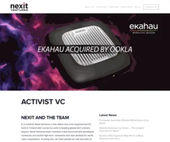 Nexitventures.com(Nexit Ventures) Screenshot