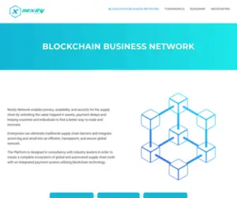 Nexitynetwork.org(Blockchain Business Network) Screenshot