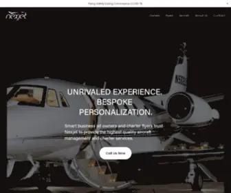 NexJet.com(Nexjet Aviation) Screenshot