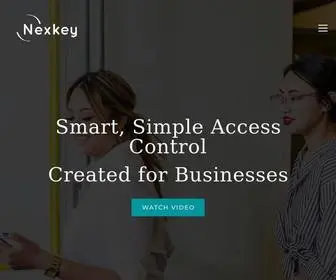 NexKey.com(Smart, Secure Access Control System) Screenshot