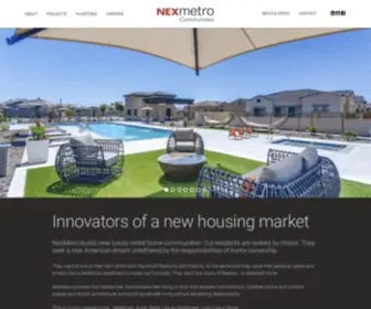 Nexmetro.com(NexMetro Communities) Screenshot