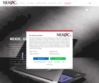 Nexoc.de(Unser Sortiment reicht von modernen Business) Screenshot