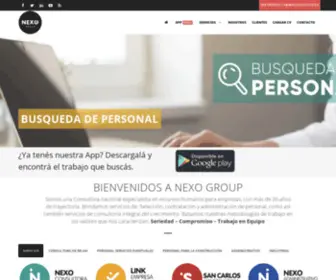 Nexoconsultora.com.ar(NEXO GROUP) Screenshot