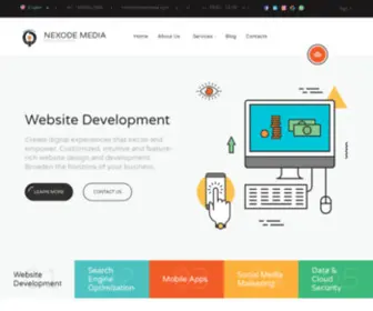 Nexodemedia.com(Nexode Media Pvt Ltd) Screenshot