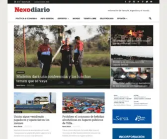Nexodiario.com(Periódico digital de NOTICIAS) Screenshot