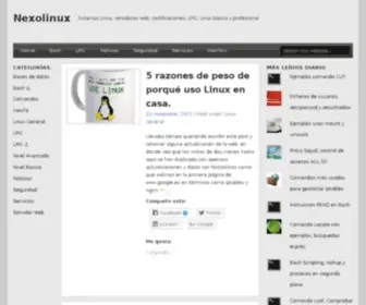 Nexolinux.com(Sistemas Linux) Screenshot