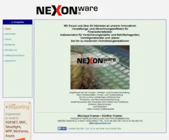 Nexonware.de(Verwaltungssoftware) Screenshot