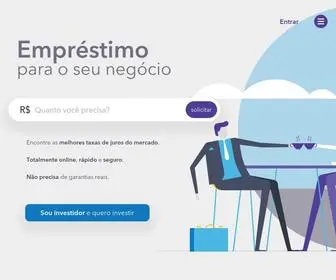 Nexoos.com.br(Peer-to-peer para PMEs | © Conheça a Melhor Fintech ↬ Nexoos) Screenshot