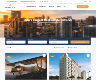 Nexplacerealty.com(Find your Dream Home in Bangalore) Screenshot