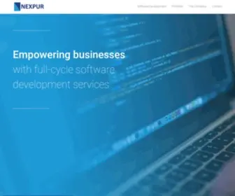 Nexpur.com(Engineering Growth) Screenshot