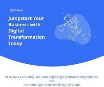 Nexraid.com(Nexraid Corporate) Screenshot