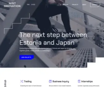 Next-Innov.ee(The next step between Estonia and Japan) Screenshot