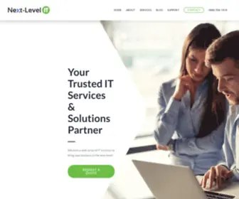 Next-Levelit.com(IT Consulting & IT Services Company in Tolland) Screenshot