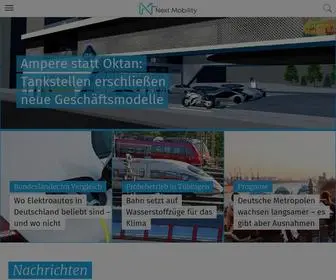 Next-Mobility.de(Homepage Next) Screenshot