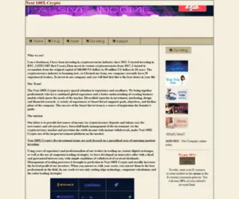 Next100XCRYpto.net(Next 100X Crypto) Screenshot