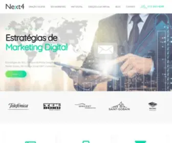 Next4.com.br(Marketing Digital e Criação de Sites Profissionais) Screenshot