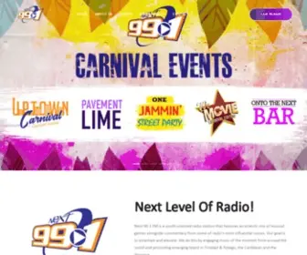 Next99FM.com(Next 99.1 FM) Screenshot