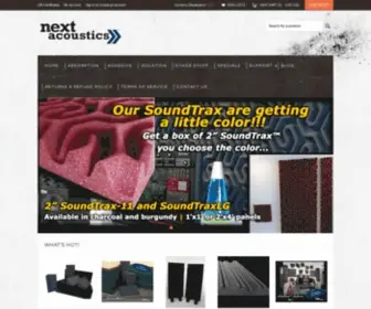 Nextacoustics.com(Nextacoustics) Screenshot