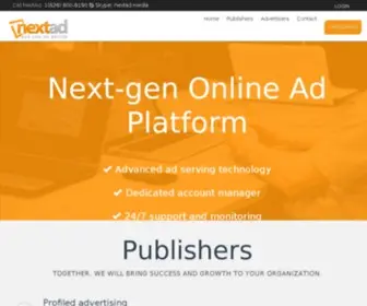 Nextad.org(Ads can do better) Screenshot