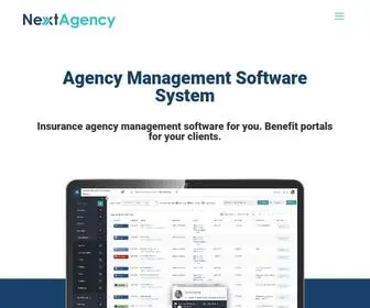 Nextagency.com(Insurance Agency Management System) Screenshot