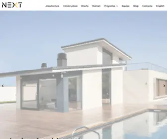 Nextarquitectura.com(NEXT Arquitectura) Screenshot