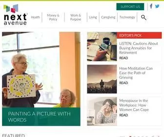 Nextavenue.org(News and Information for People Over 50) Screenshot