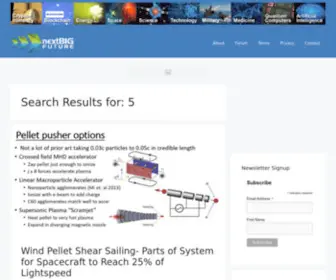Nextbigfuture.com(Coverage of Disruptive Science and Technology) Screenshot