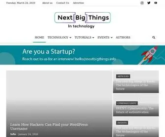 Nextbigthings.info(Next Big Things) Screenshot