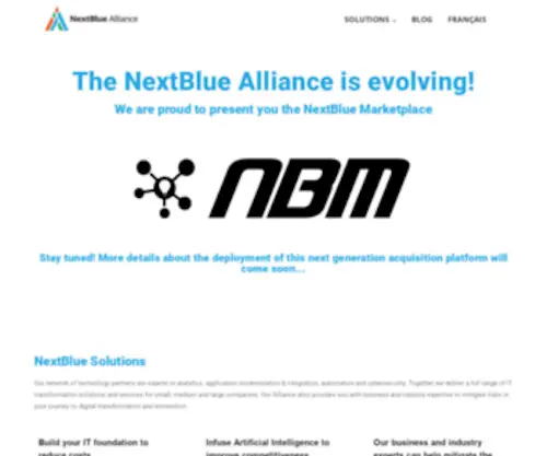 Nextblue.ca(NextBlue Alliance) Screenshot