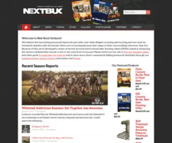 Nextbukoutdoors.com(Deer hunting videos) Screenshot