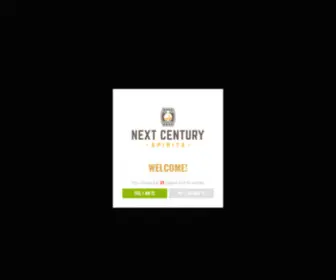 Nextcenturyspirits.com(Next Century Spirits) Screenshot