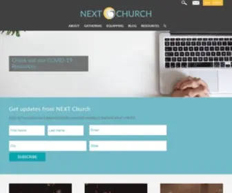 Nextchurch.net(A Worship Times Church Website Design) Screenshot