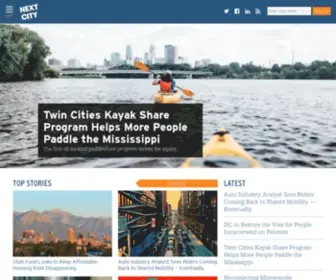Nextcity.org(Building Better Cities) Screenshot