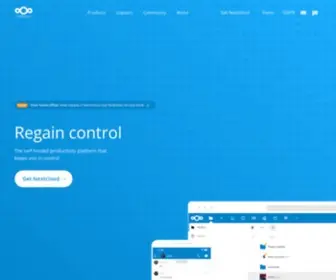 Nextcloud.org(Nextcloud) Screenshot